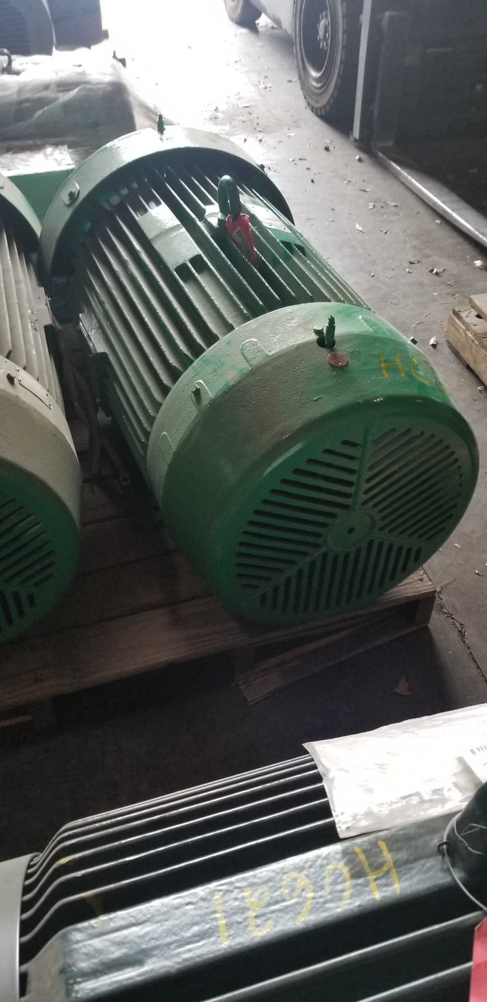 125 HP 1800 RPM 444T Frame Toshiba Motor Rebuilt - ELECTRIC MOTORS