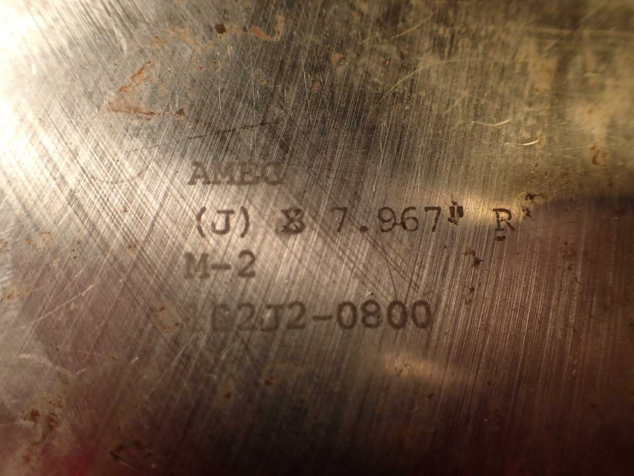 Allied Machine AMEC102J2-0800 J Series Spade Drill Insert: 7.967" Diameter - HOLEMAKING TOOLS