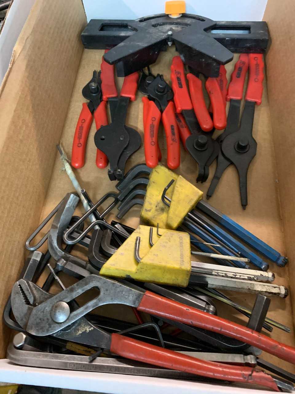 Split Ring Pliers and Allen Wrenches - HAND TOOLS