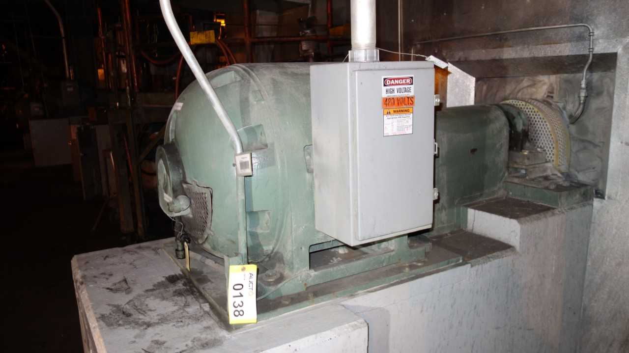 GENERAL ELECTRIC 6326SU 150HP 440V-AC AC MOTOR - ELECTRIC MOTORS