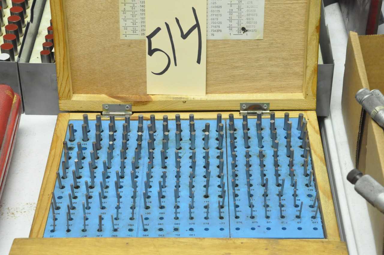 No Name .061 - .250 Pin Gage Set - ELECTRIC POWER TOOLS