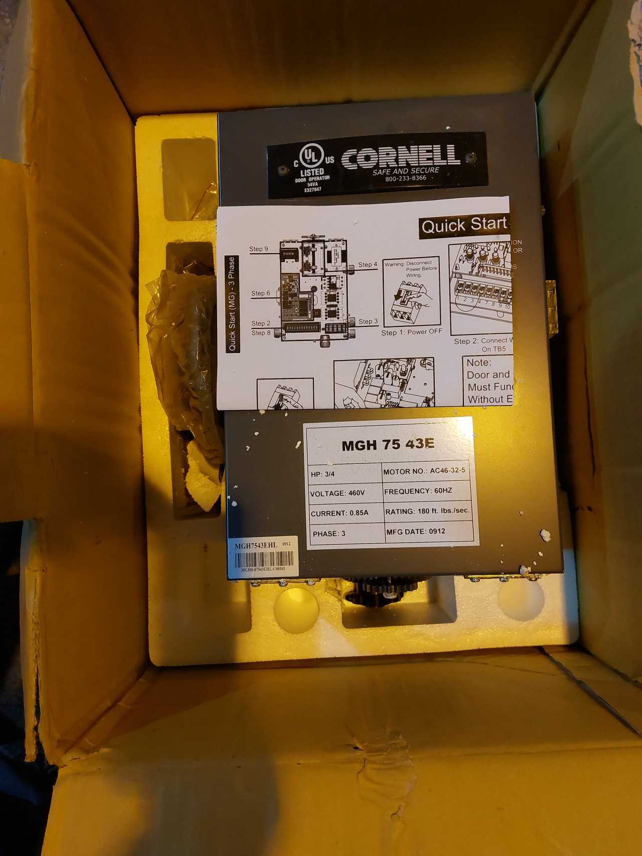 Cornell Garage Door Opener - MISCELLANEOUS