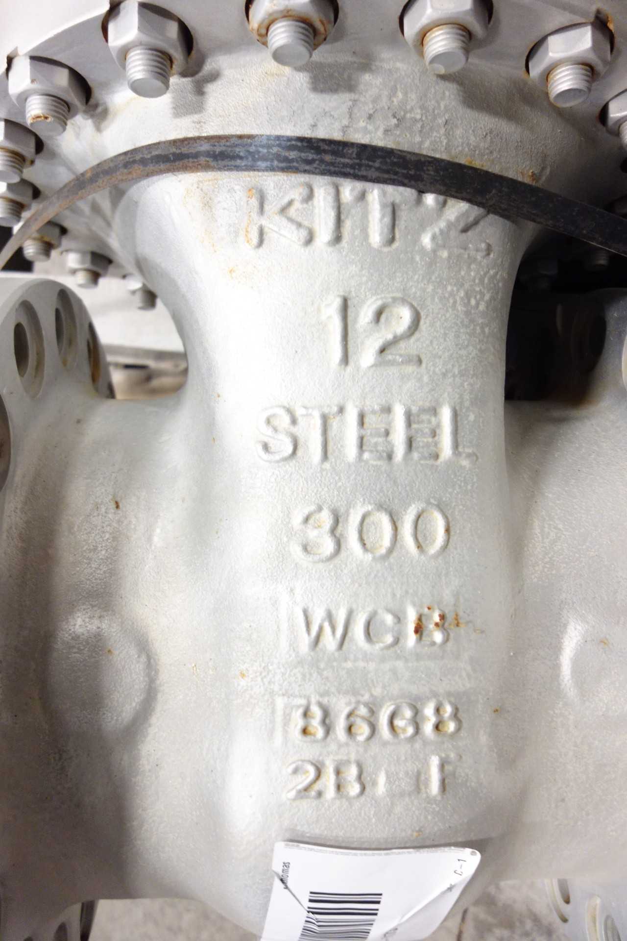 KITZ STEEL 12" GATE VALVE - VALVES
