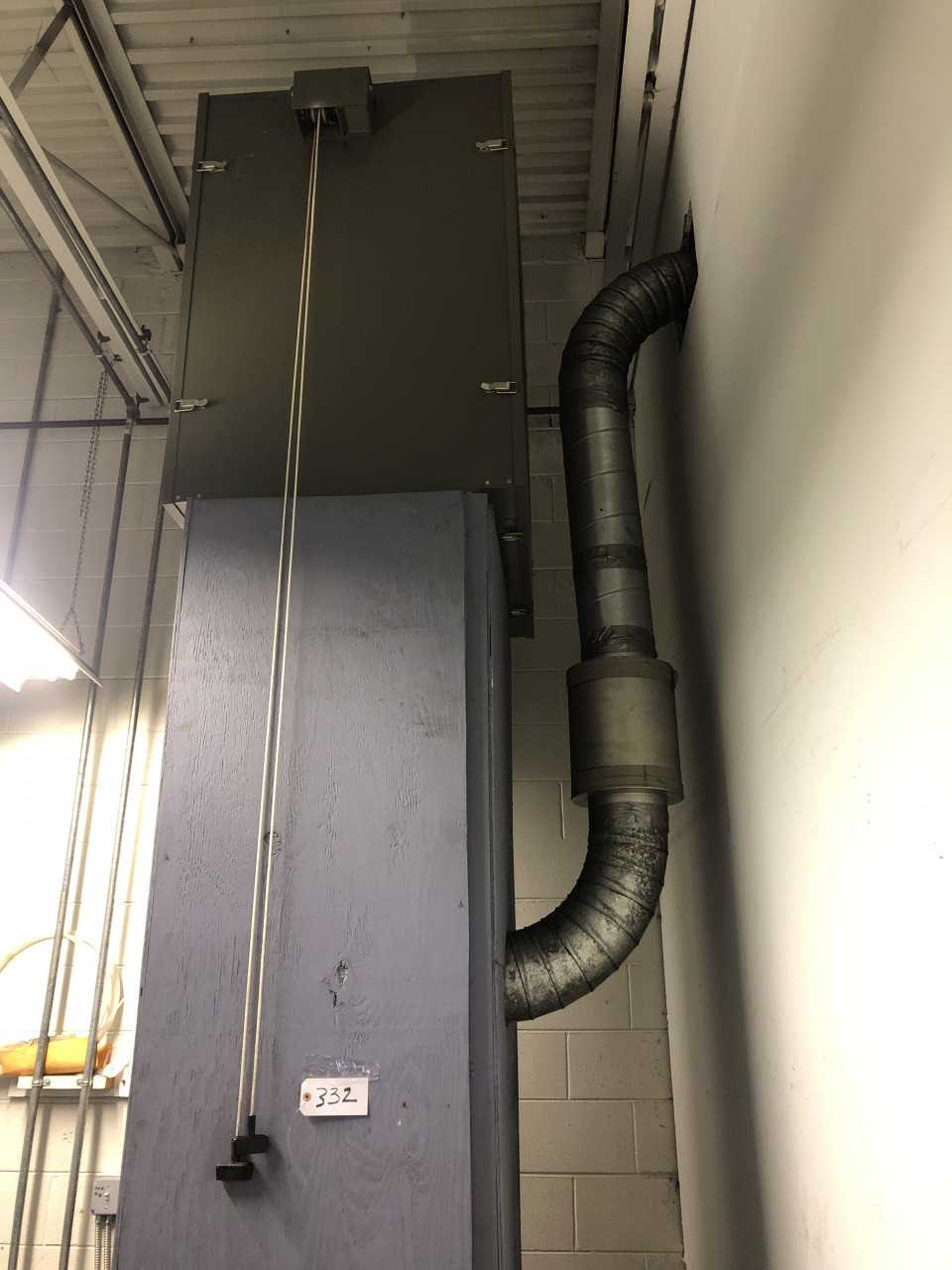 Aget Cyclone Dust Collector & Duct work in Building - DUST COLLECTOR