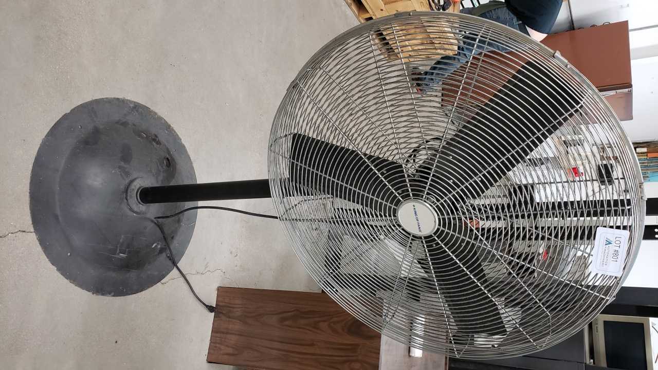Large Shop Fan - TEMPERATURE CONTROL COMPONENTS Large Shop Fan - TEMPERATURE CONTROL COMPONENTS