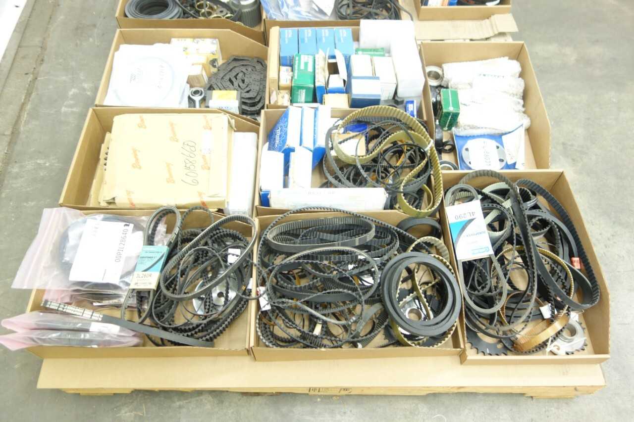 2 PALLETS OF ASSORTED POWER TRANSMISSION REPLACEMENT PARTS - POWER TRANSMISSION