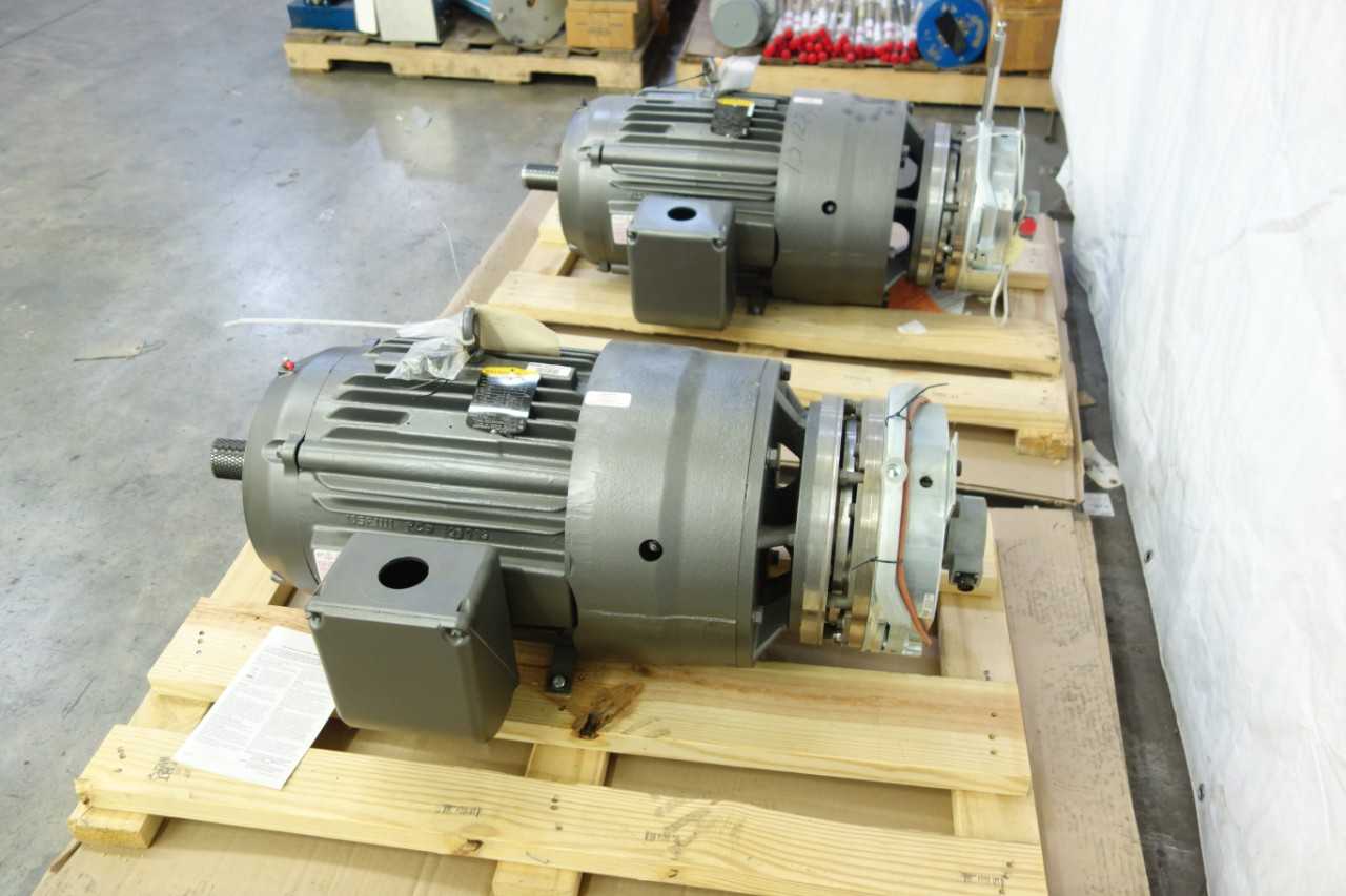 LOT OF 2 BALDOR RELIANCE 20768P-001 REV B ELECTRIC MOTORS - ELECTRIC MOTORS