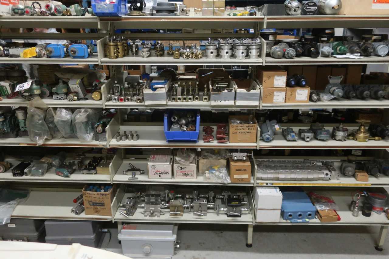 ASSORTED INSTRUMENTATION PARTS, MANIFOLDS, REGULATORS, VALVES, WHITEY, ANDERSON GREENWOOD, CONANT - VALVES