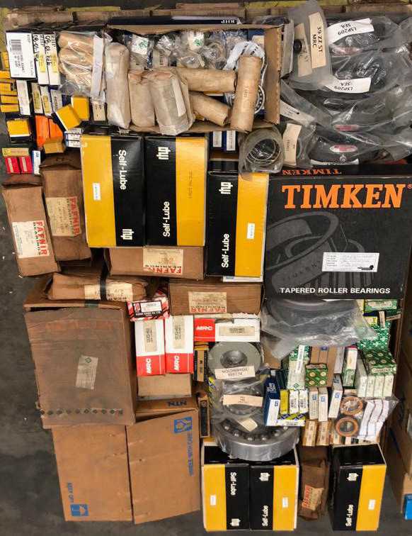 1 pallet of assorted bearings - BEARINGS 1 pallet of assorted bearings - BEARINGS