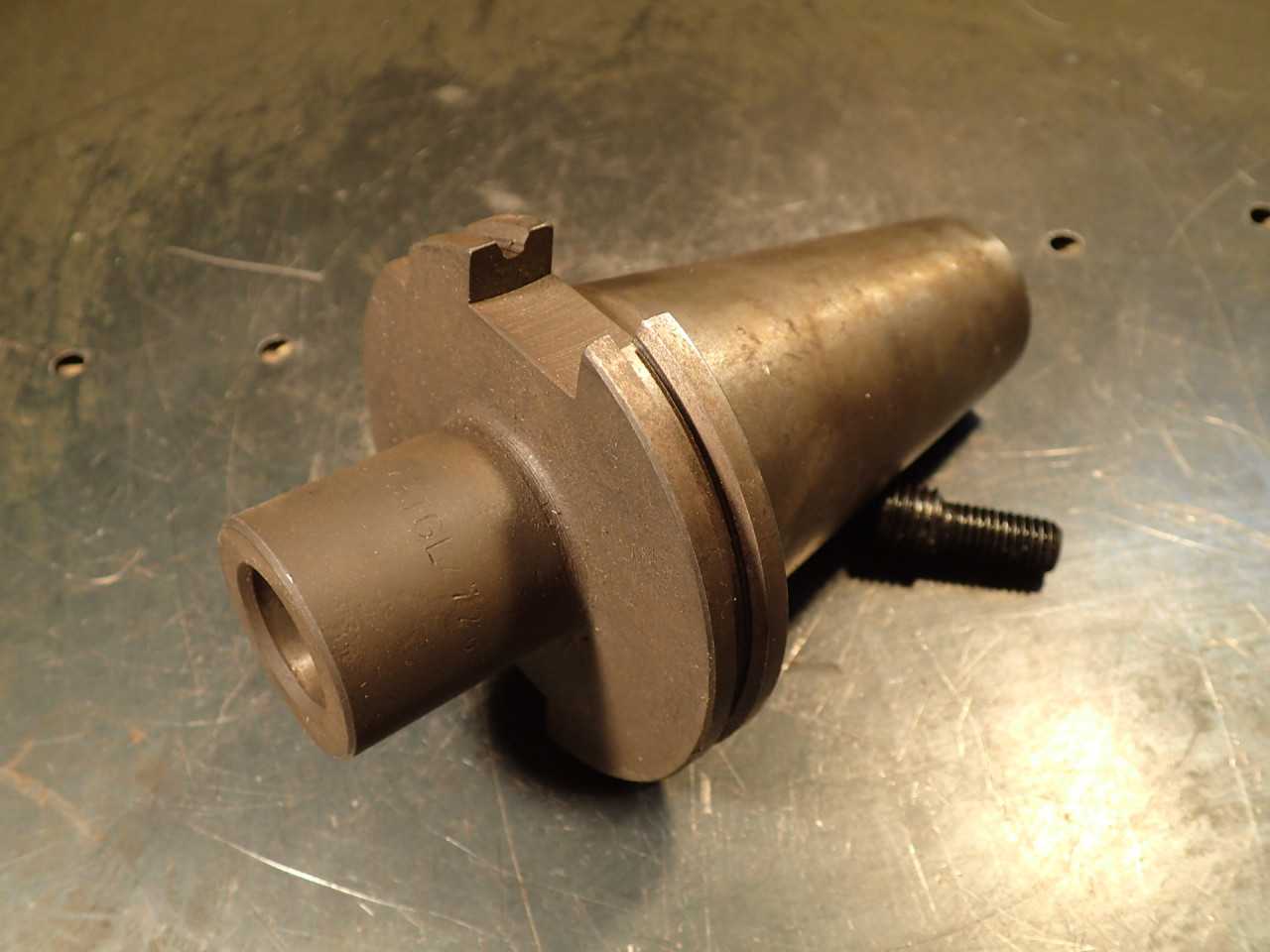 WMW Machine Morse Taper #3 Drawbar-Style Drill Tool Holder: CAT-50 Taper Shank - HOLEMAKING TOOLS