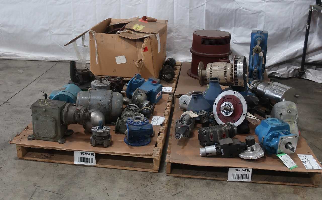 4 PALLETS OF ASSORTED MRO - INDUSTRIAL PARTS