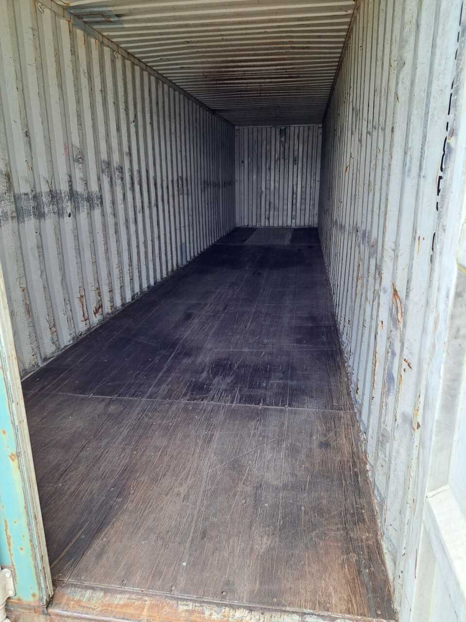40 ft Container - Empty - INDUSTRIAL PARTS