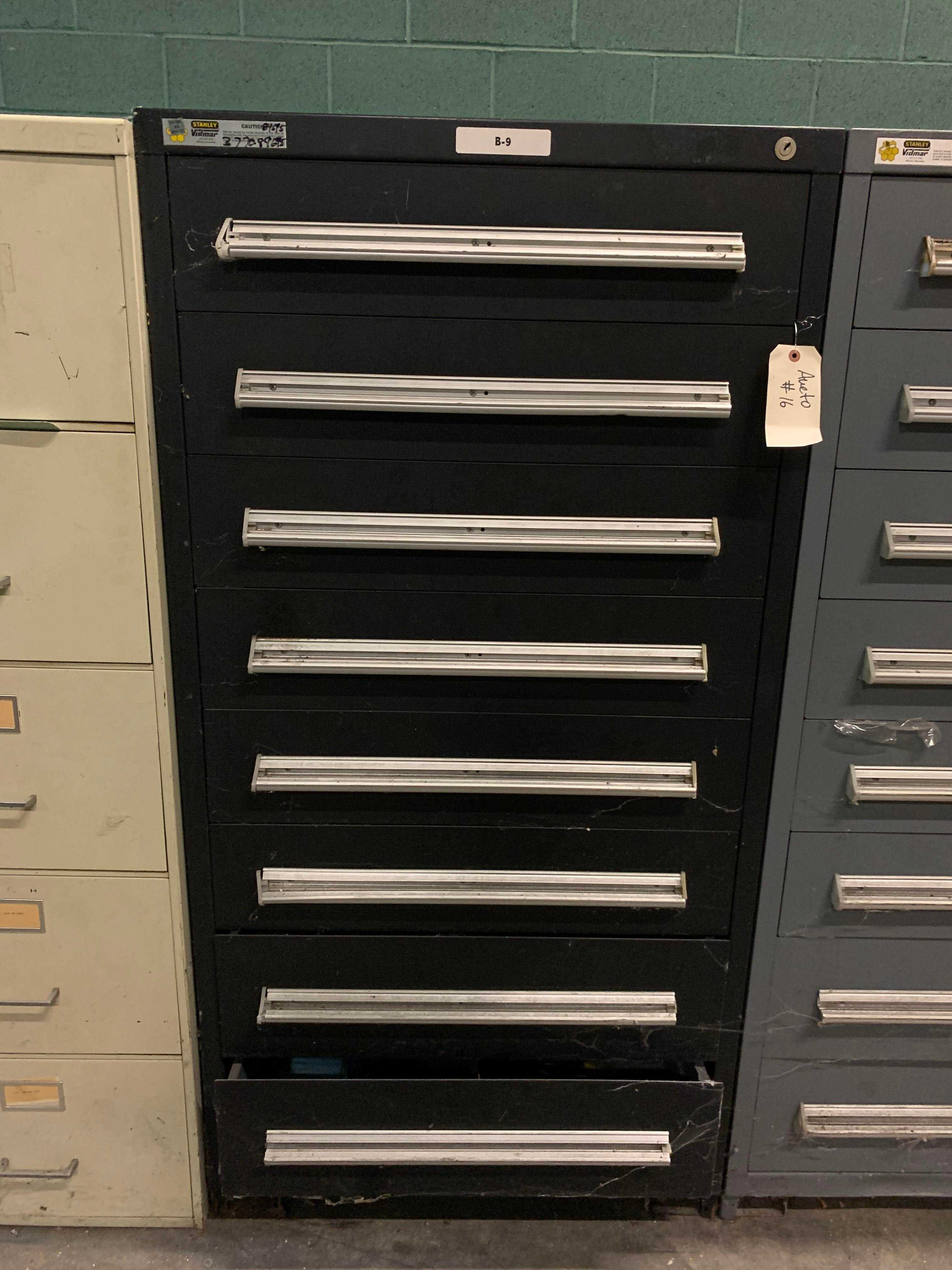 Vidmar 8 Drawer Cabinet - TOOL STORAGE