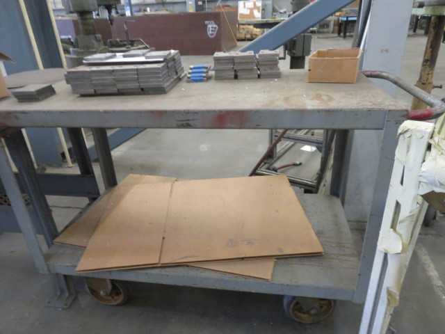 Metal Cart, no contents - MISCELLANEOUS