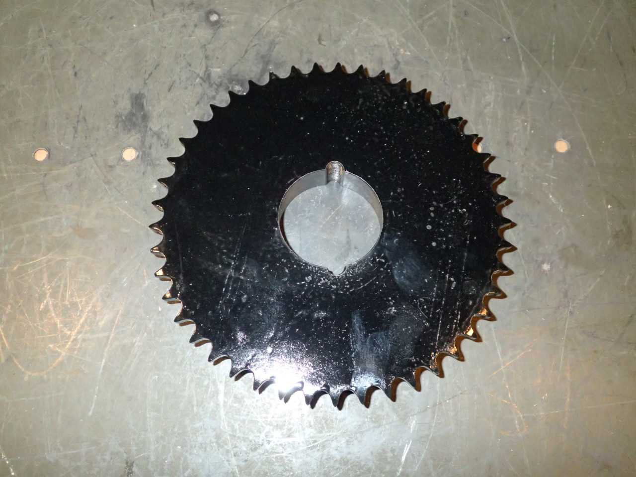 Morse TLB-445 #40 Steel Chain Sprocket: 45-Tooth, 1610-TLB Bushing Bore, NOS - SPROCKET