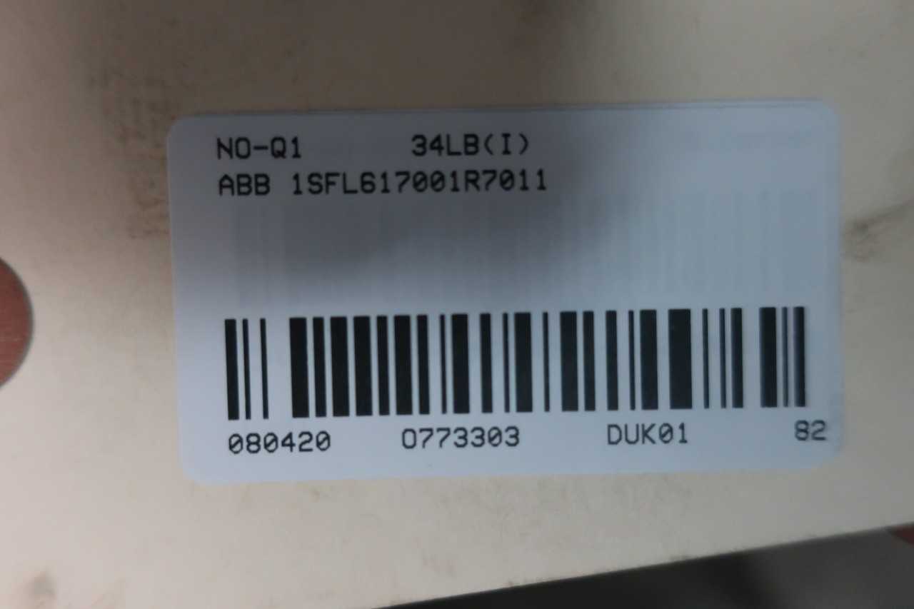 ABB 1SFL617001R7011 AF580-30-11 100-250V-AC 750A AMP 500HP AC CONTACTOR - CONTACTORS