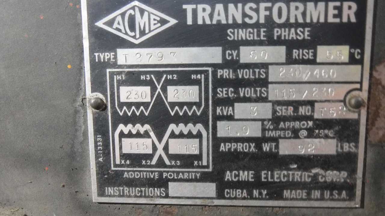 Lot of Assorted Transformers - CONTROL TRANSFORMERS