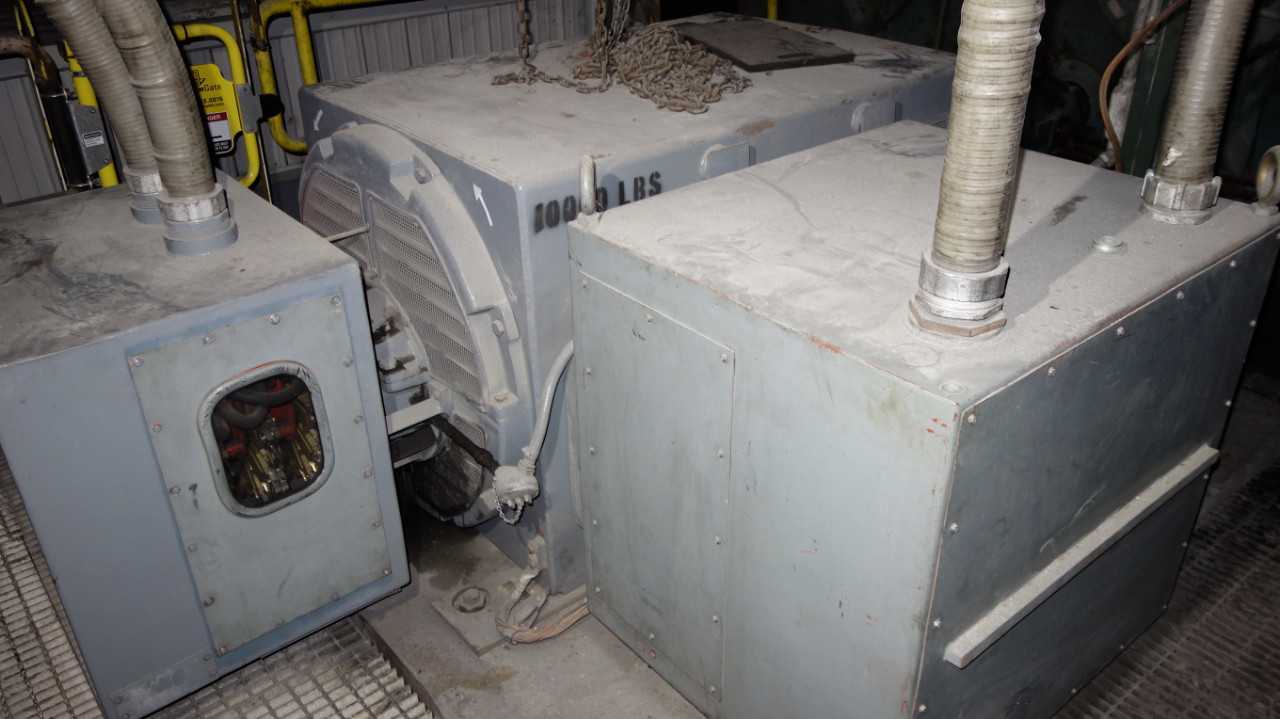 GE 1000HP 2300V 8409Z 885RPM AC MOTOR - ELECTRIC MOTORS