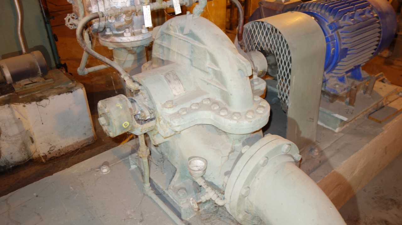 LOT OF 2 ALLIS CHALMERS 8000 8X6X17 IN SPLIT CASE CENTRIFUGAL PUMP - CENTRIFUGAL PUMP
