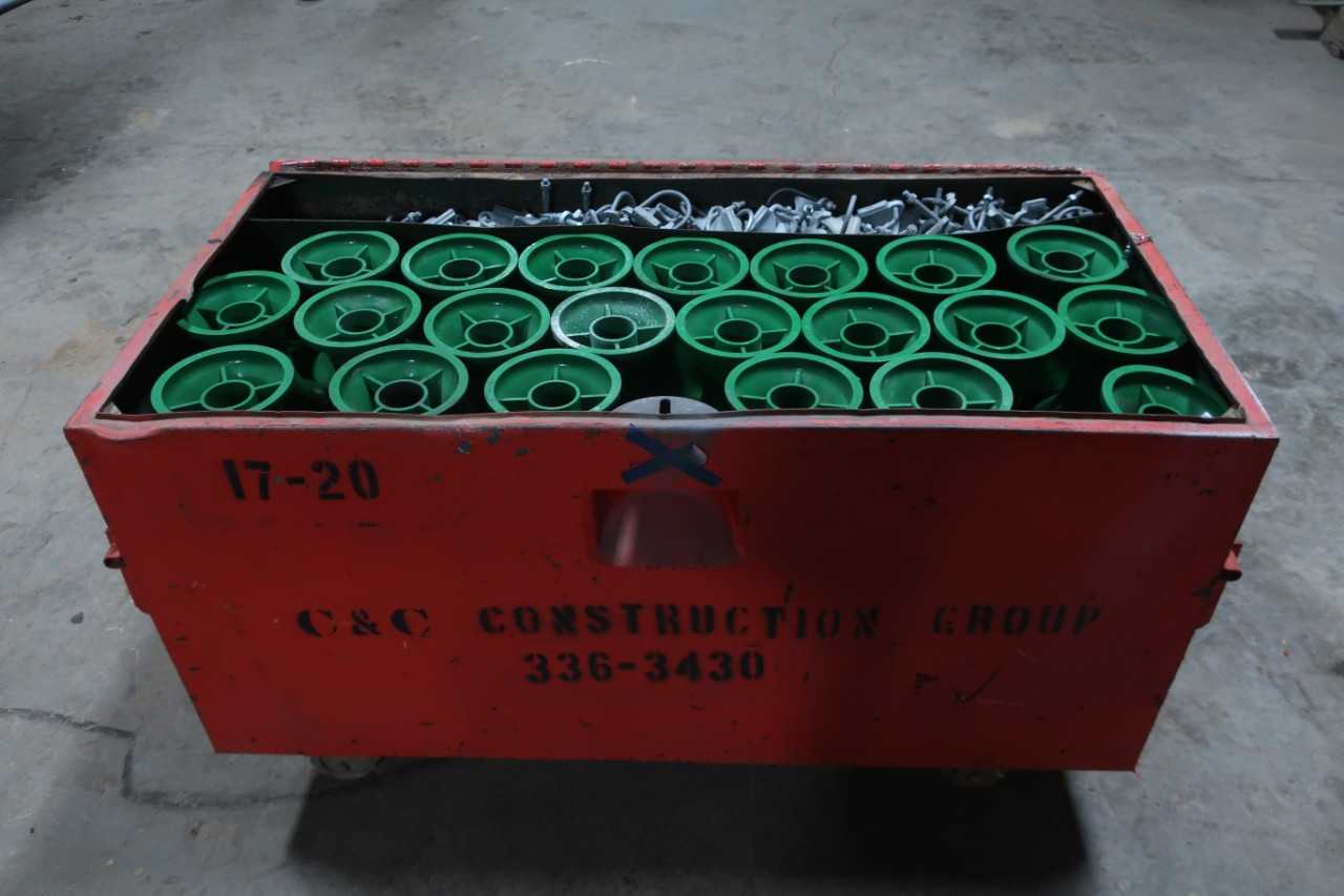 GREENLEE 31931 CABLE PULLING TRAY ROLLER (BOX OF 85) - ELECTRIC POWER TOOLS