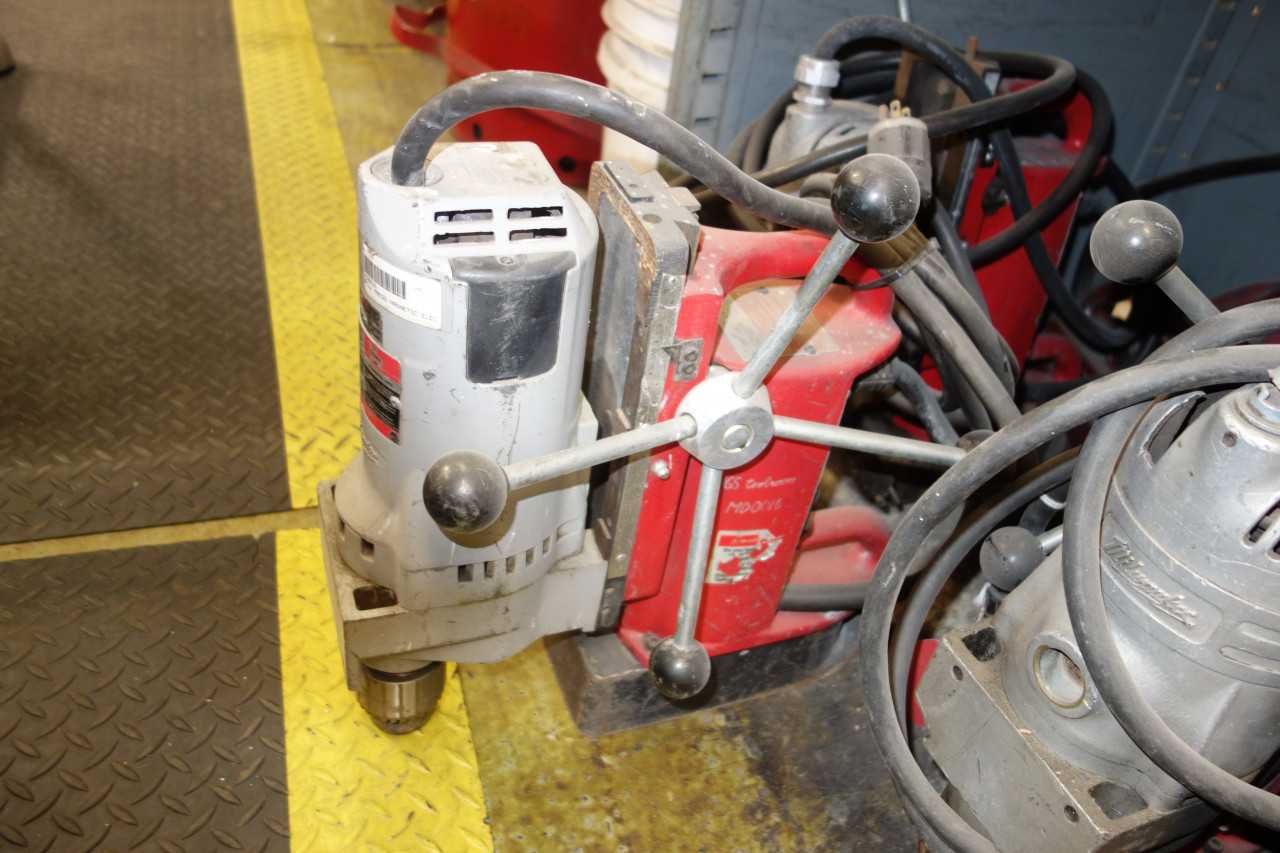 Lot of Assorted Milwaukee 4262-1 Electric  Drill and SteelMax D1 Magnetic Drill - ELECTRIC POWER TOOLS