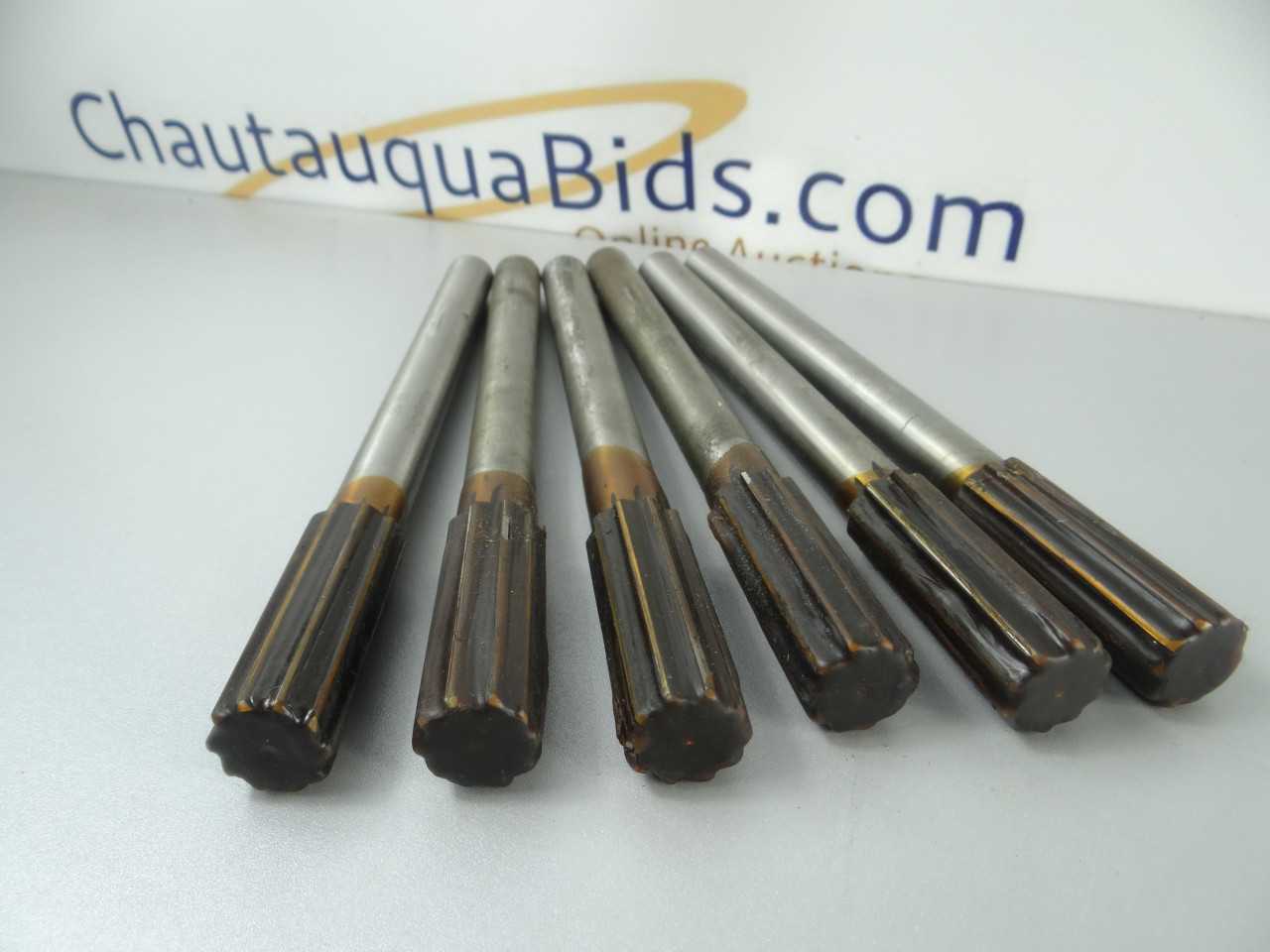 Lot of 6 Freshly Sharpened Metric HSS Chucking Reamers - MISCELLANEOUS