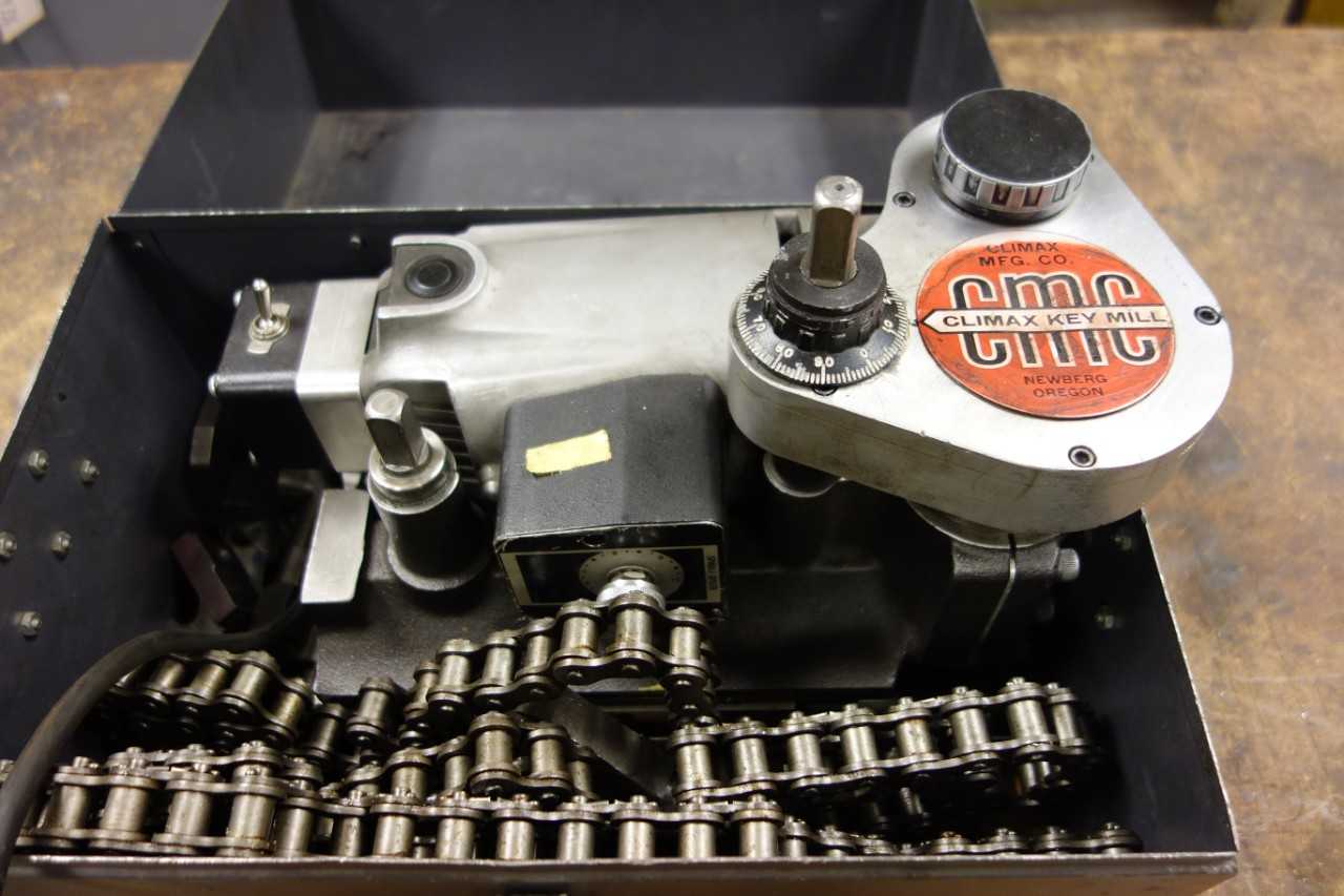 Climax Model 65 Portable Key Mill 115V-AC - MILLING MACHINES