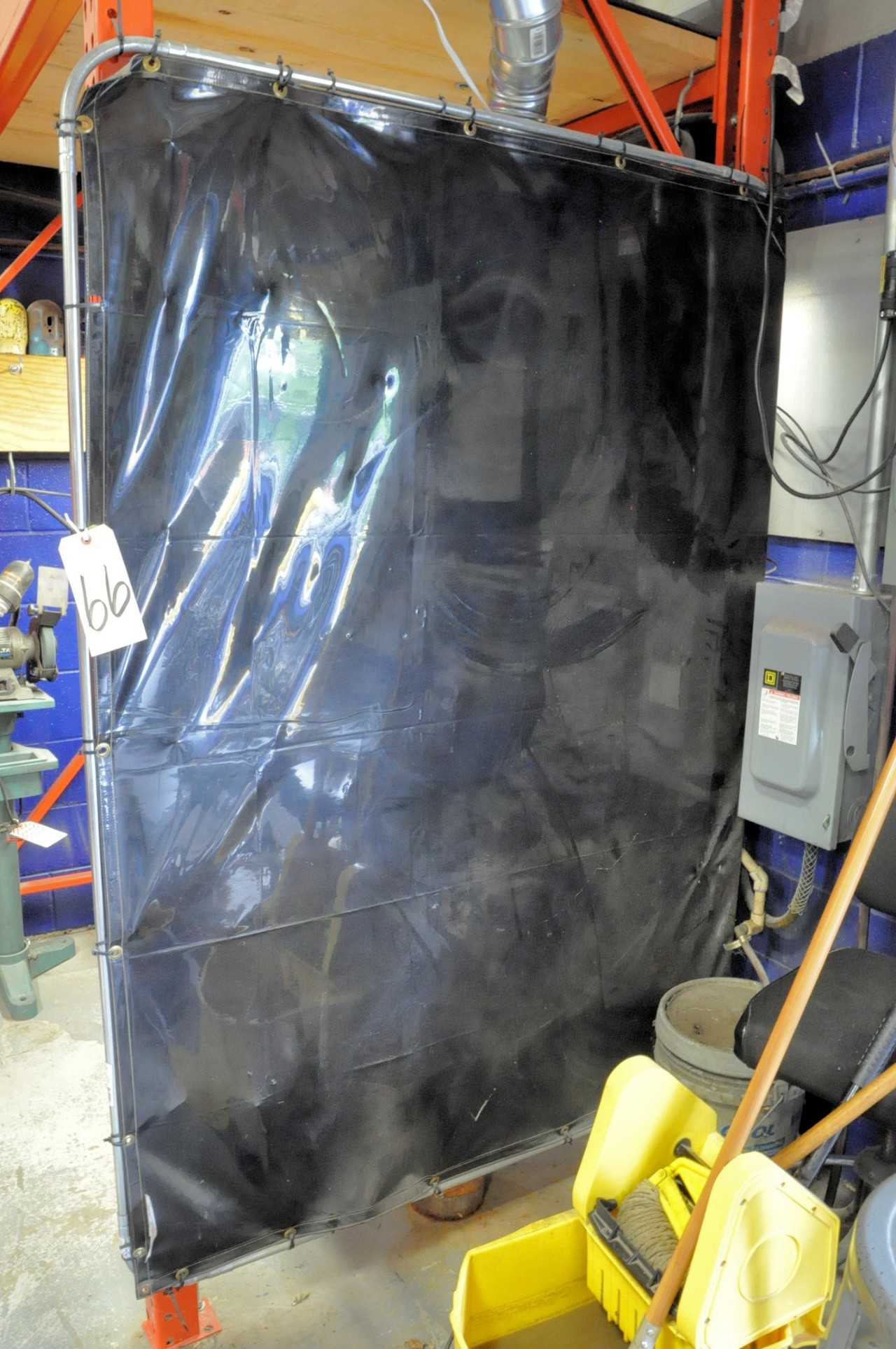 Lot-(2) Welding Curtains - WELDING EQUIPMENT