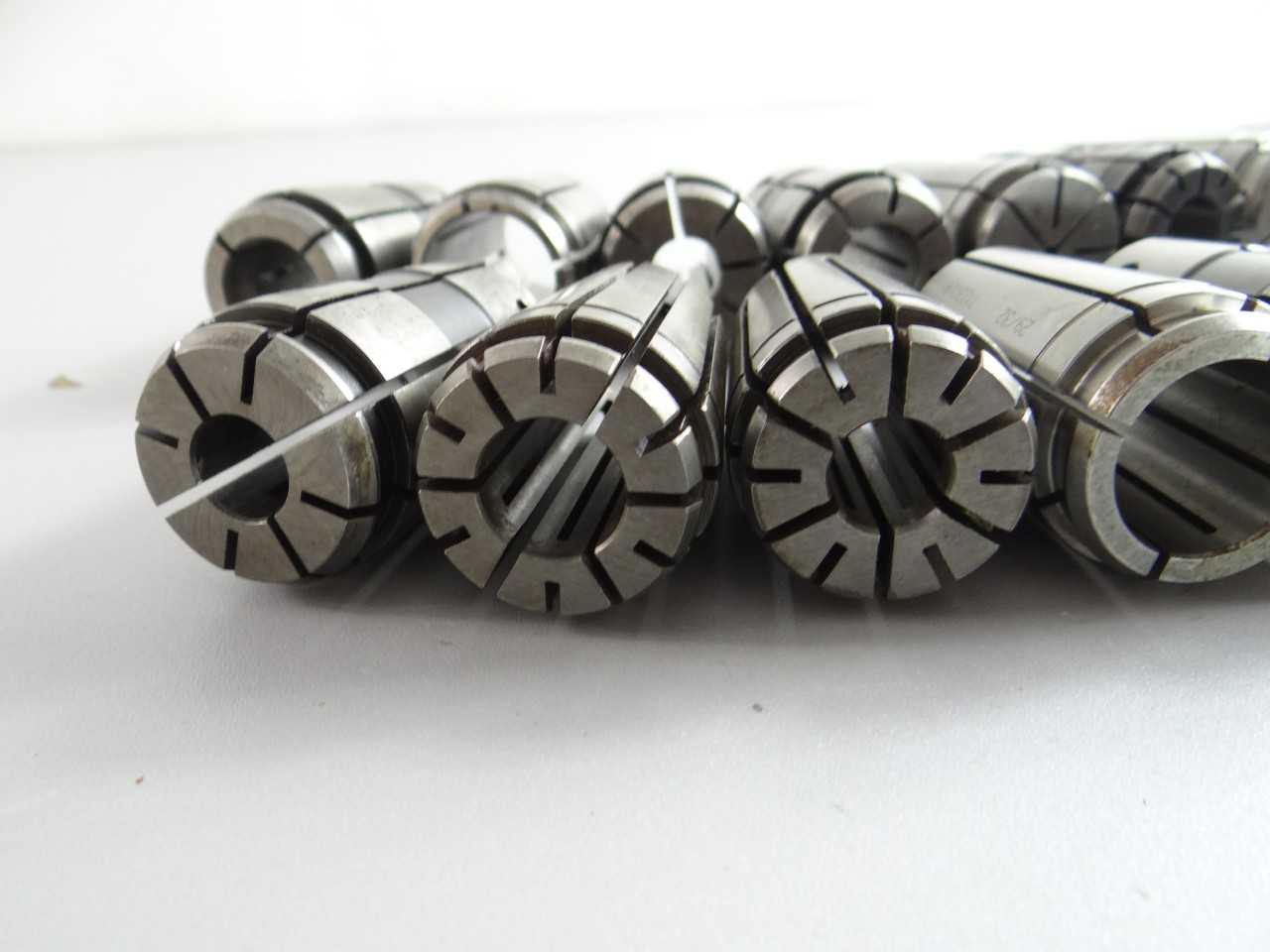 LOT OF 18 TG100 COLLETS - MACHINING ACCESSORIES & TOOLING