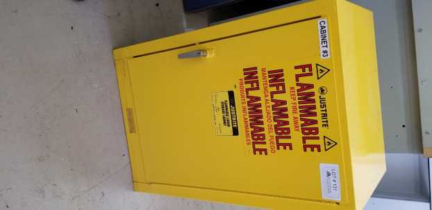 Justrite #25710 Flammable Cabinet - MISCELLANEOUS Justrite #25710 Flammable Cabinet - MISCELLANEOUS