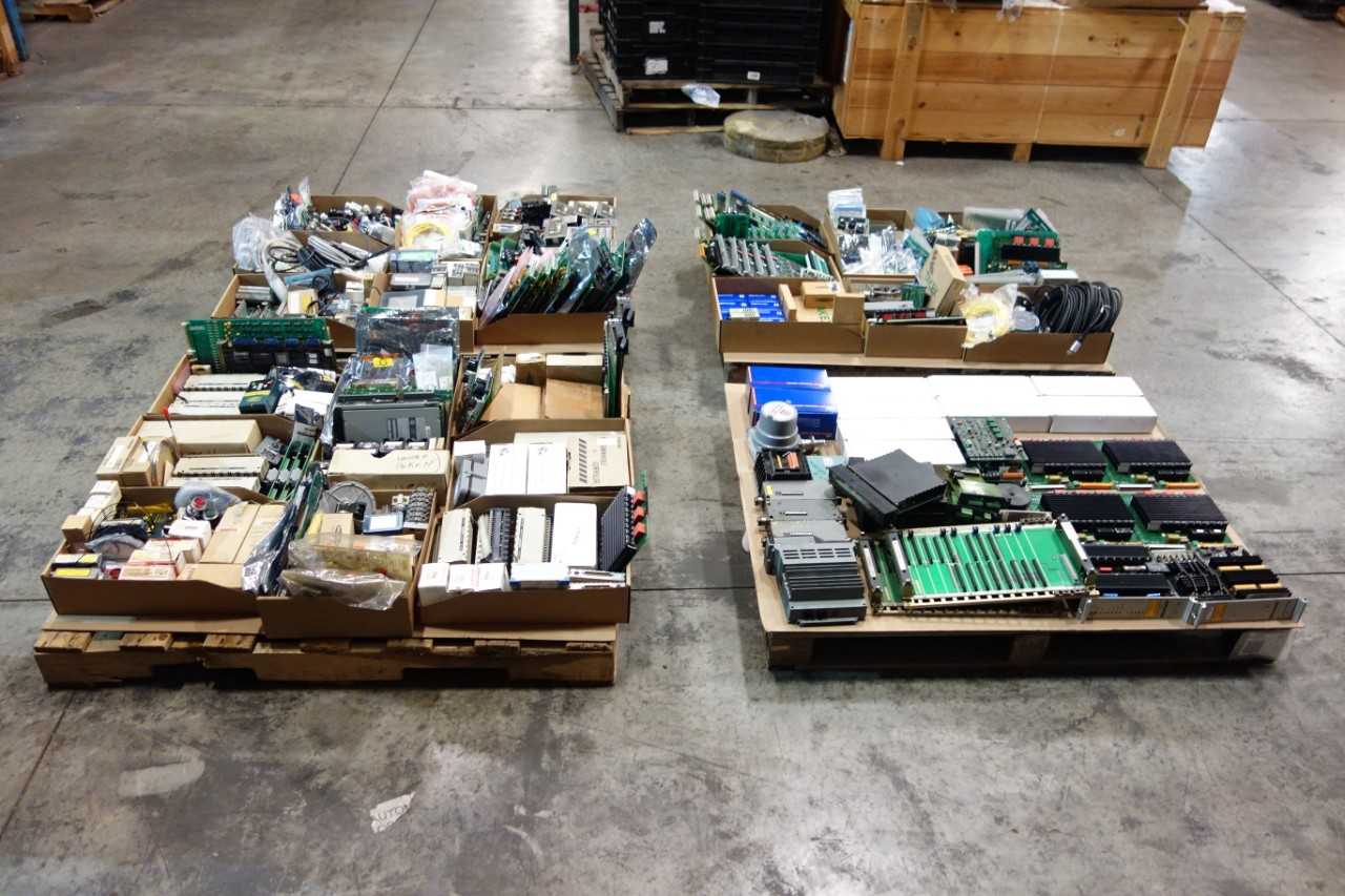 4 PALLETS OF ASSORTED AUTOMATION - INDUSTRIAL PARTS