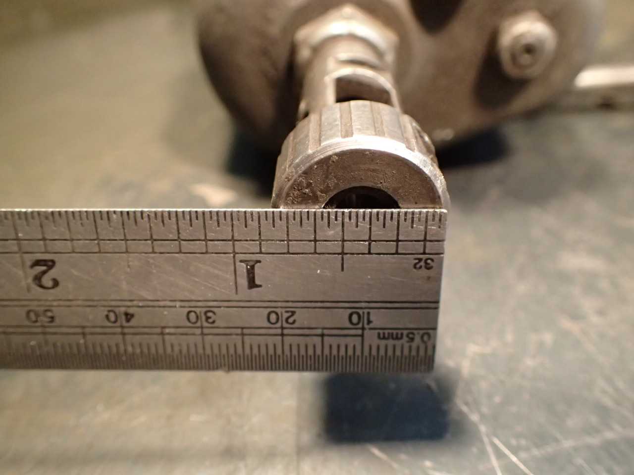 Jarvis Torquomatic 101 Thread Tapping Head: Morse Taper 2 2MT Rubberflex Collet - MACHINING ACCESSORIES & TOOLING