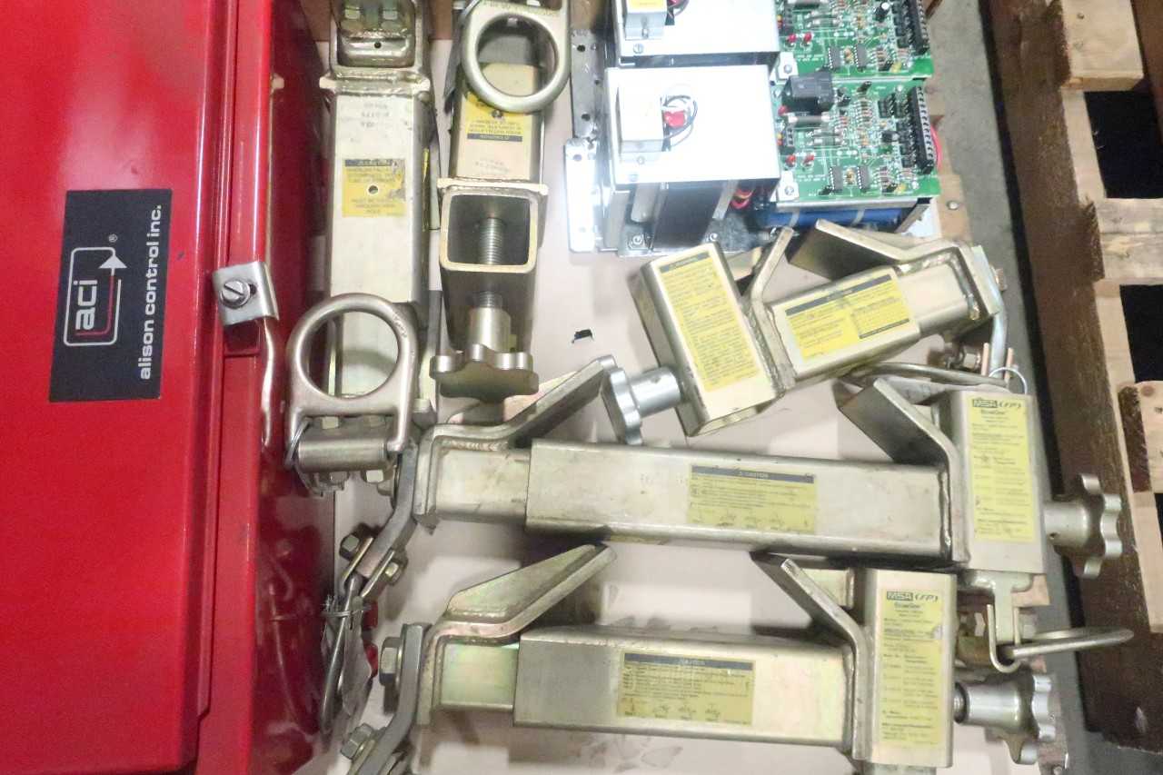 3 PALLETS OF ASSORTED SAFETY EQUIPMENT, FIRE ALARMS, SIGNS, ENCLOSURES - SAFETY EQUIPMENT
