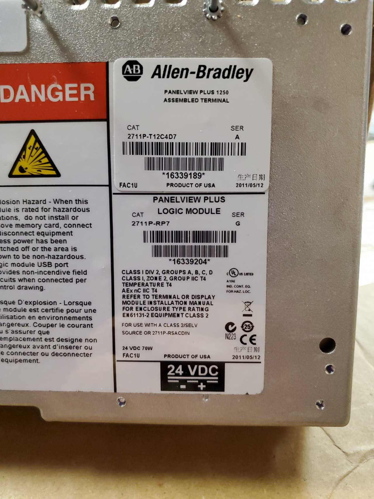 Allen-Bradley 2711 Panelview Plus Module CE - INDUSTRIAL PARTS