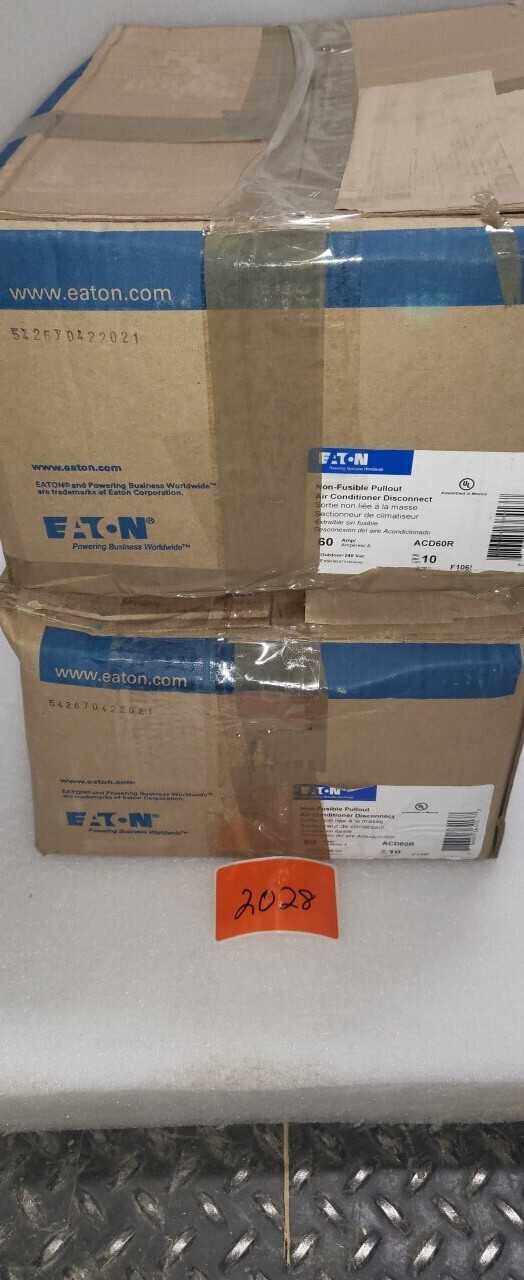 NEW SURPLUS ACD60R - DISCONNECT SWITCHES