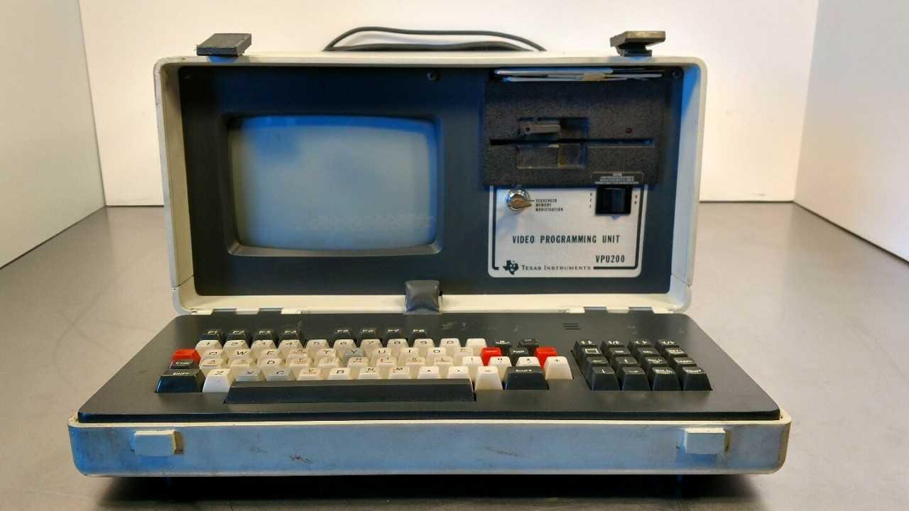 TEXAS INSTRUMENTS VPU200-3102 PROGRAMMER W/ INTEGRATED KEYBOARD - Used - Bench Tested - ELECTRIC POWER TOOLS