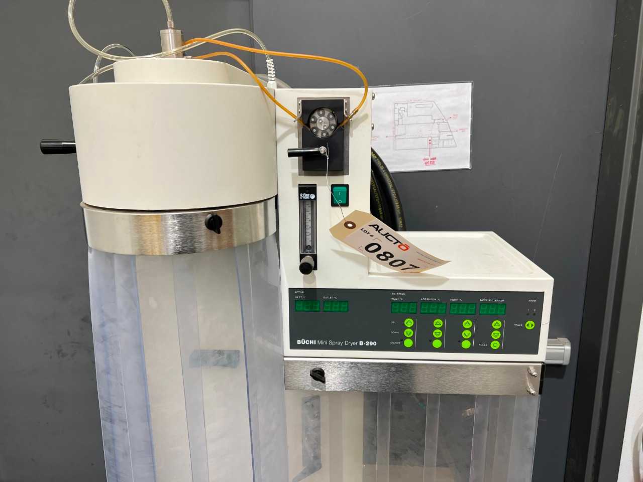 BUCHI B-290 MINI SPRAY DRYER AND B-295 INERT SOLVENT LOOP - AIR DRYERS