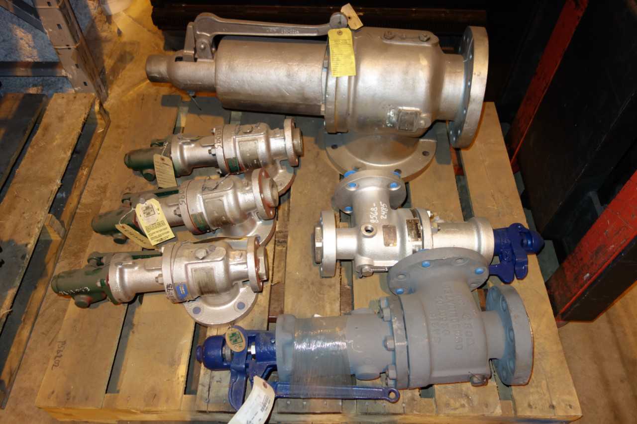 1 PALLET OF ASSORTED RELIEF VALVES, 2X3IN TO 6X8IN - RELIEF VALVE
