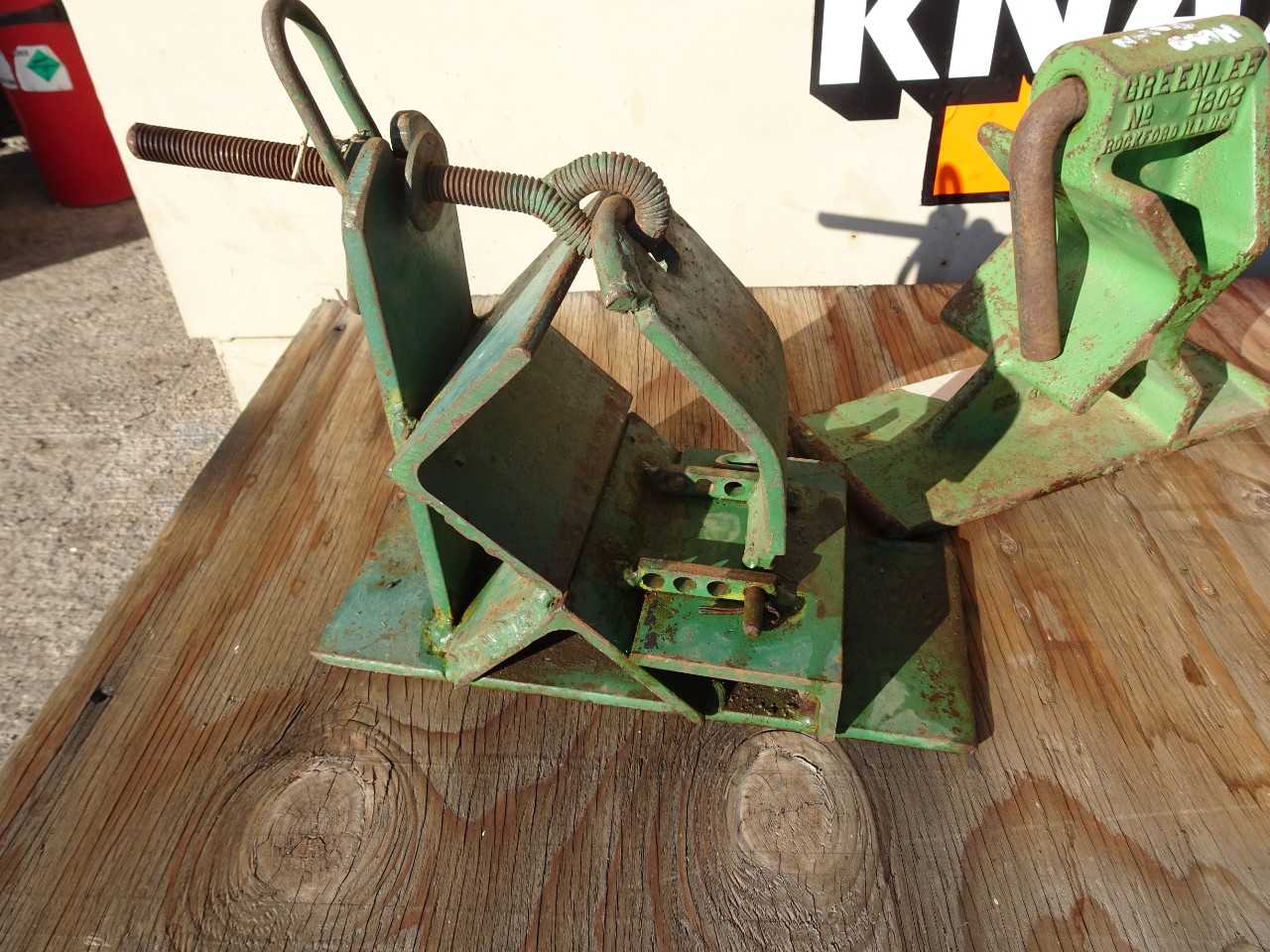 GREENLEE hydraulic bender clamps/ holders - ELECTRIC POWER TOOLS