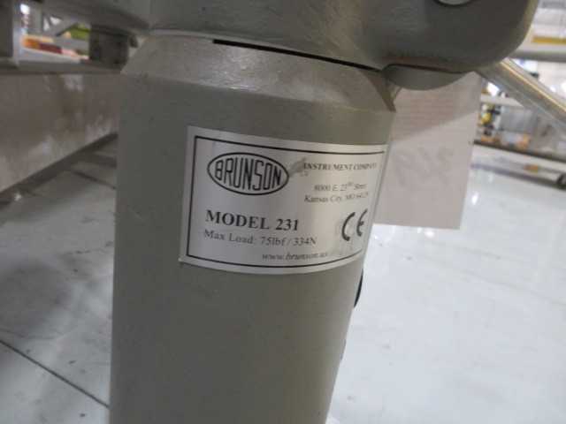 Brunson Model 231 - MISCELLANEOUS