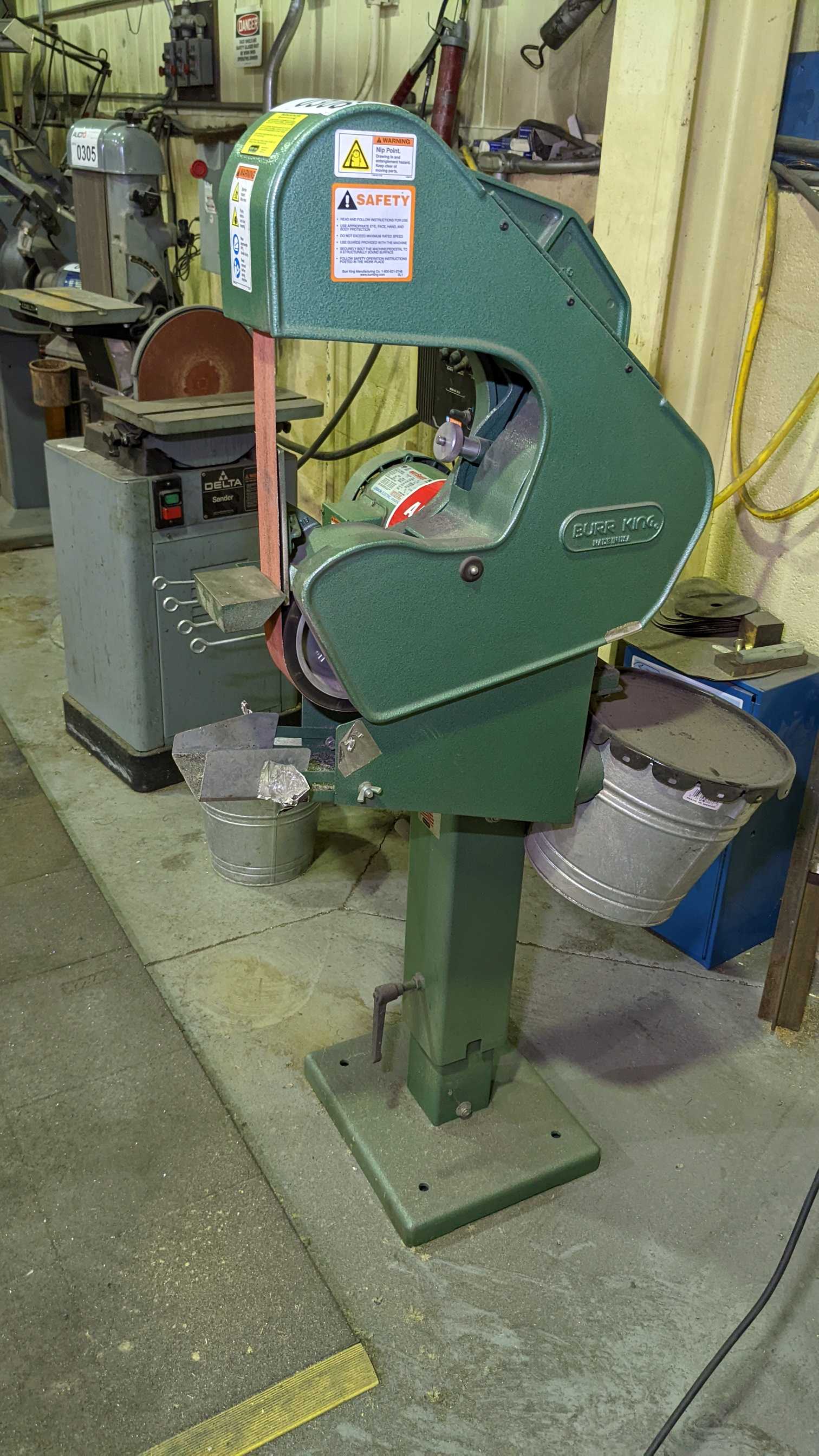 BURR KING BELT SANDER - INDUSTRIAL PARTS BURR KING BELT SANDER - INDUSTRIAL PARTS