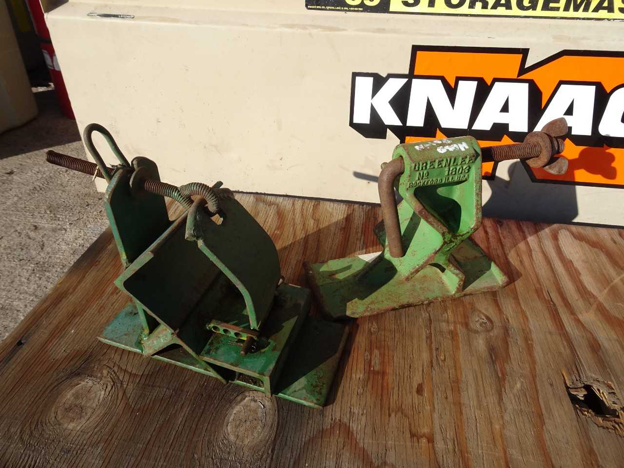 GREENLEE hydraulic bender clamps/ holders - ELECTRIC POWER TOOLS