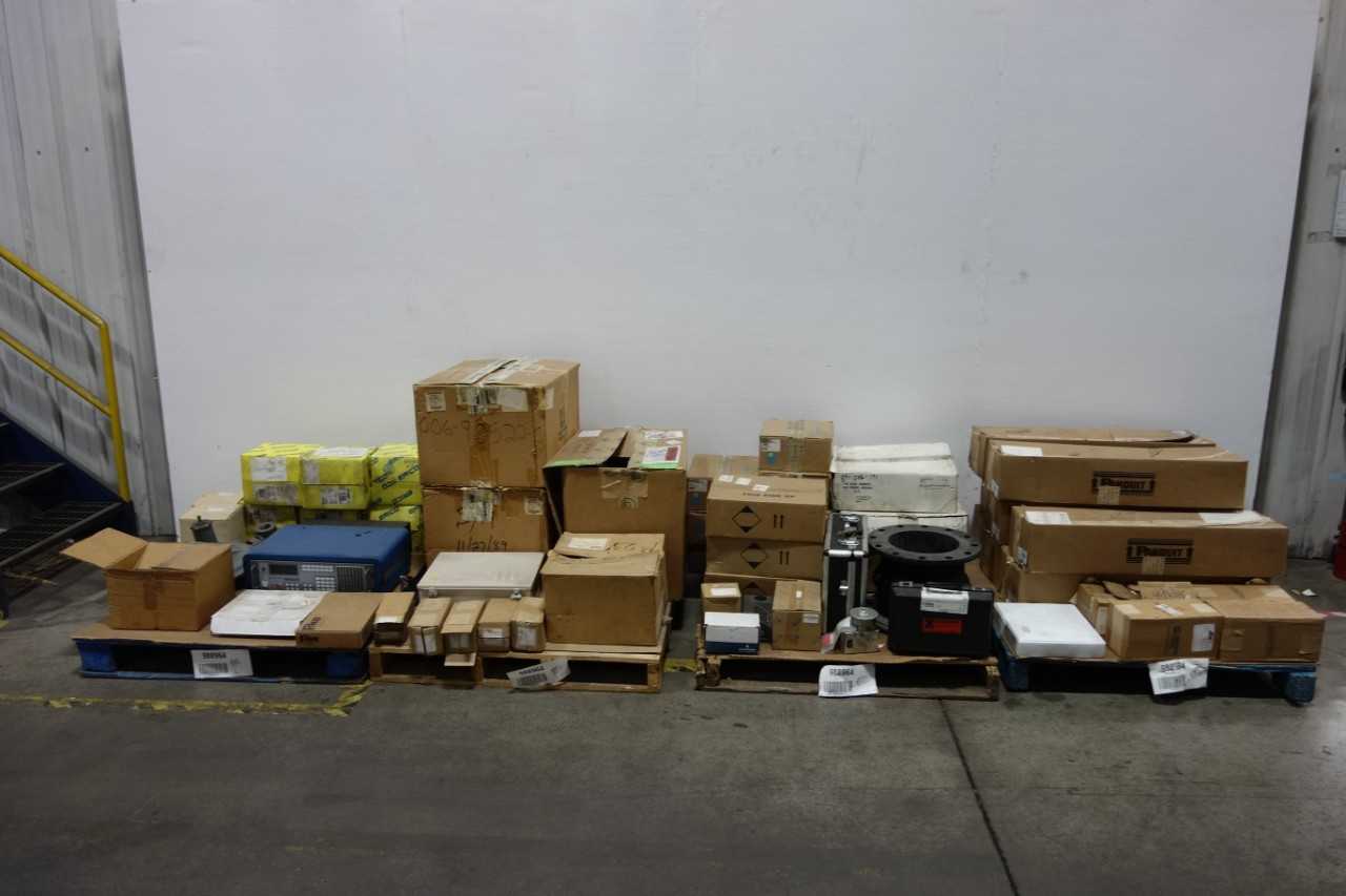 4 PALLETS OF ASSORTED MRO - INDUSTRIAL PARTS