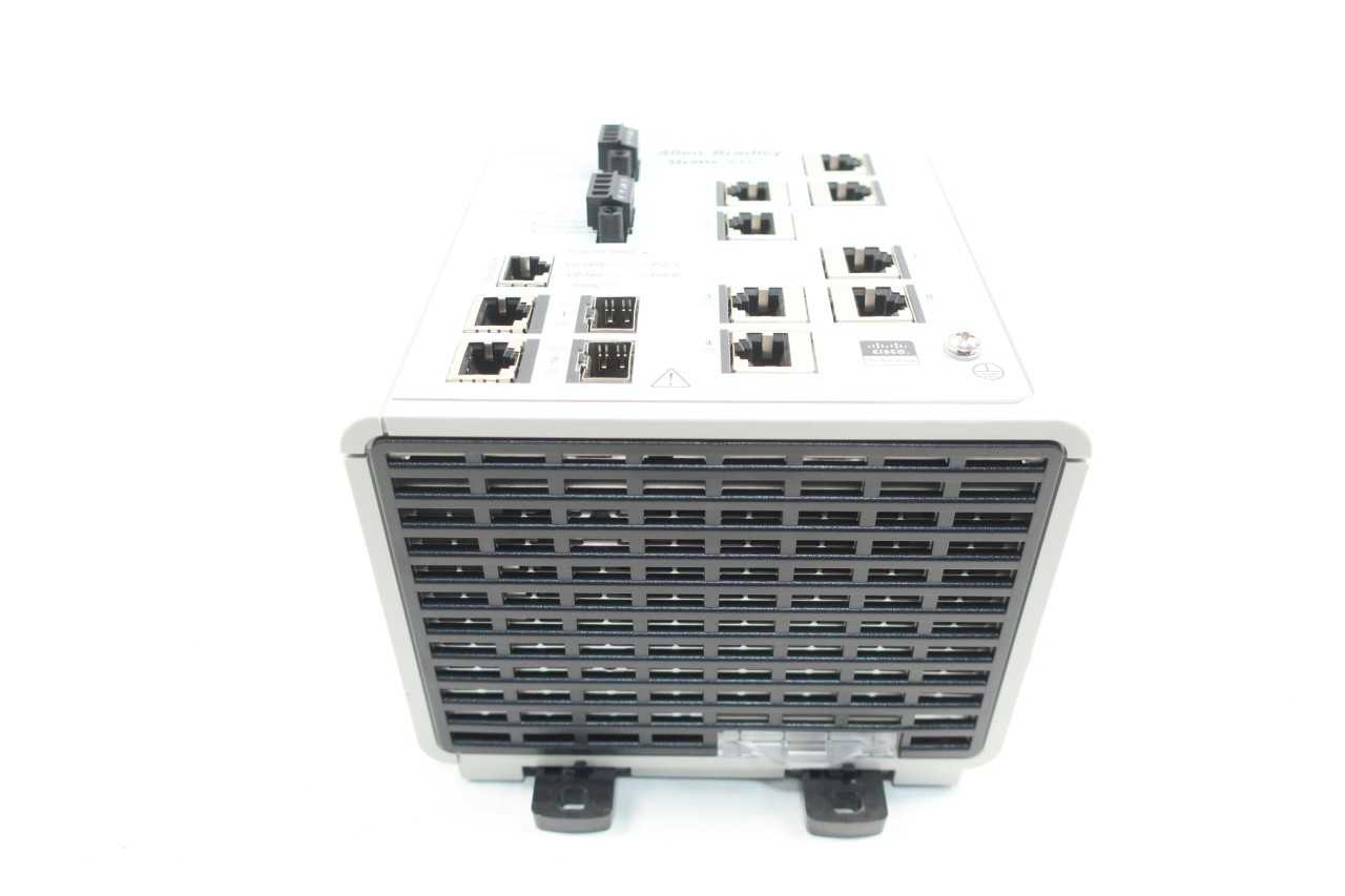 ALLEN BRADLEY 1783MS10T STRATIX 8000 ETHERNET IP SWITCH SER A - AUTOMATION & CONTROLS