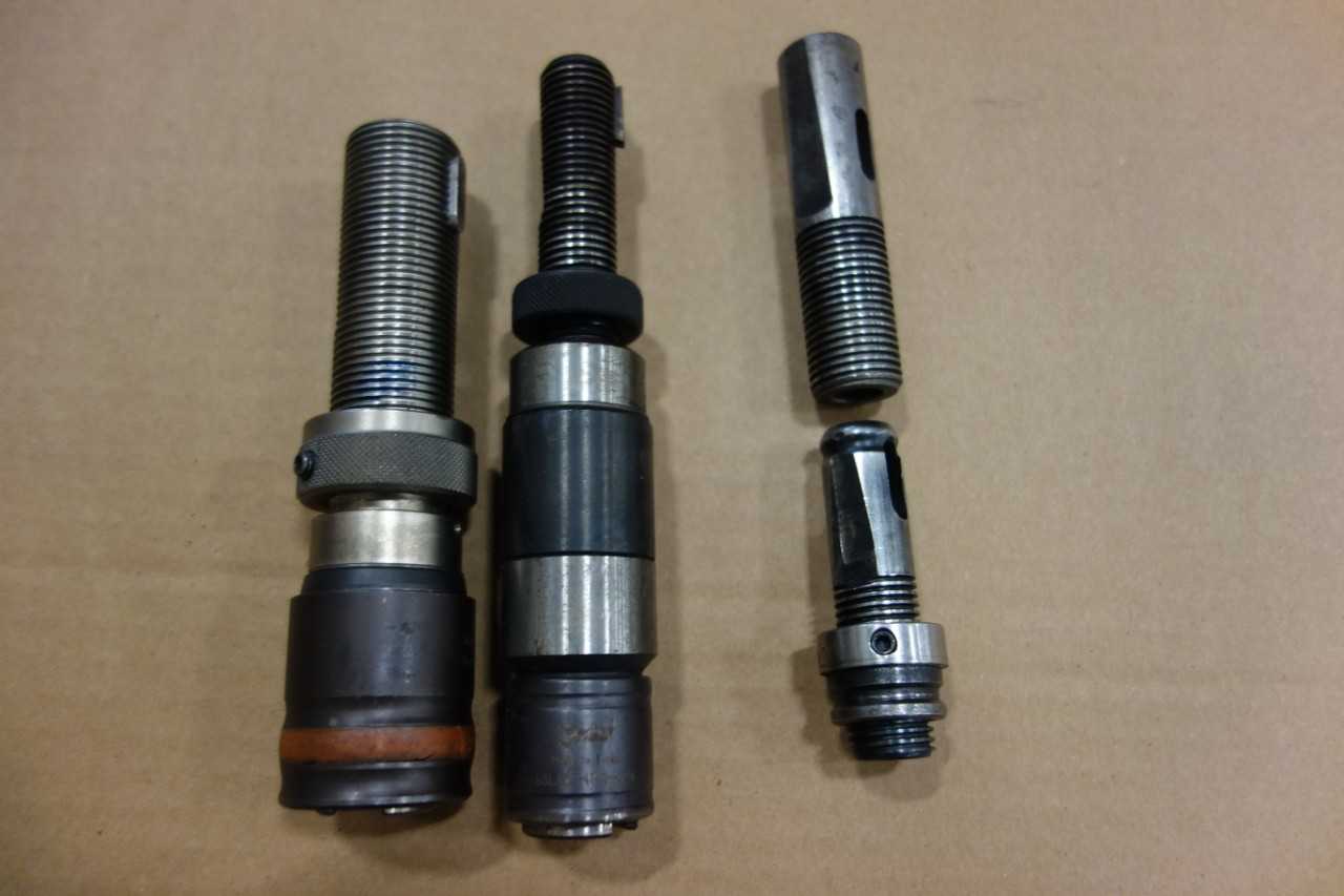 LOT OF ASSORTED QUICK CHANGE TAP HOLDERS - EMUGE - MACHINING ACCESSORIES & TOOLING