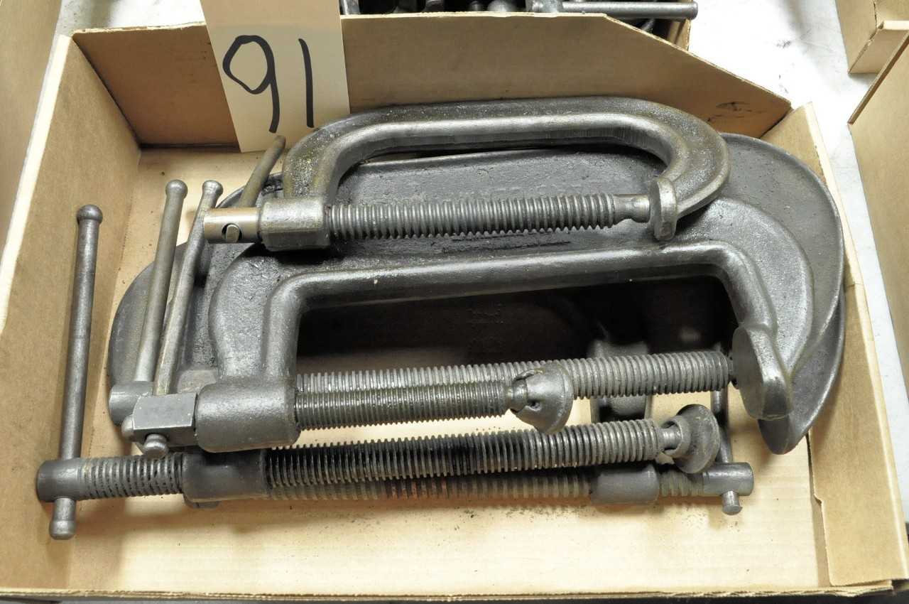 Large C Clamps - ELECTRIC POWER TOOLS
