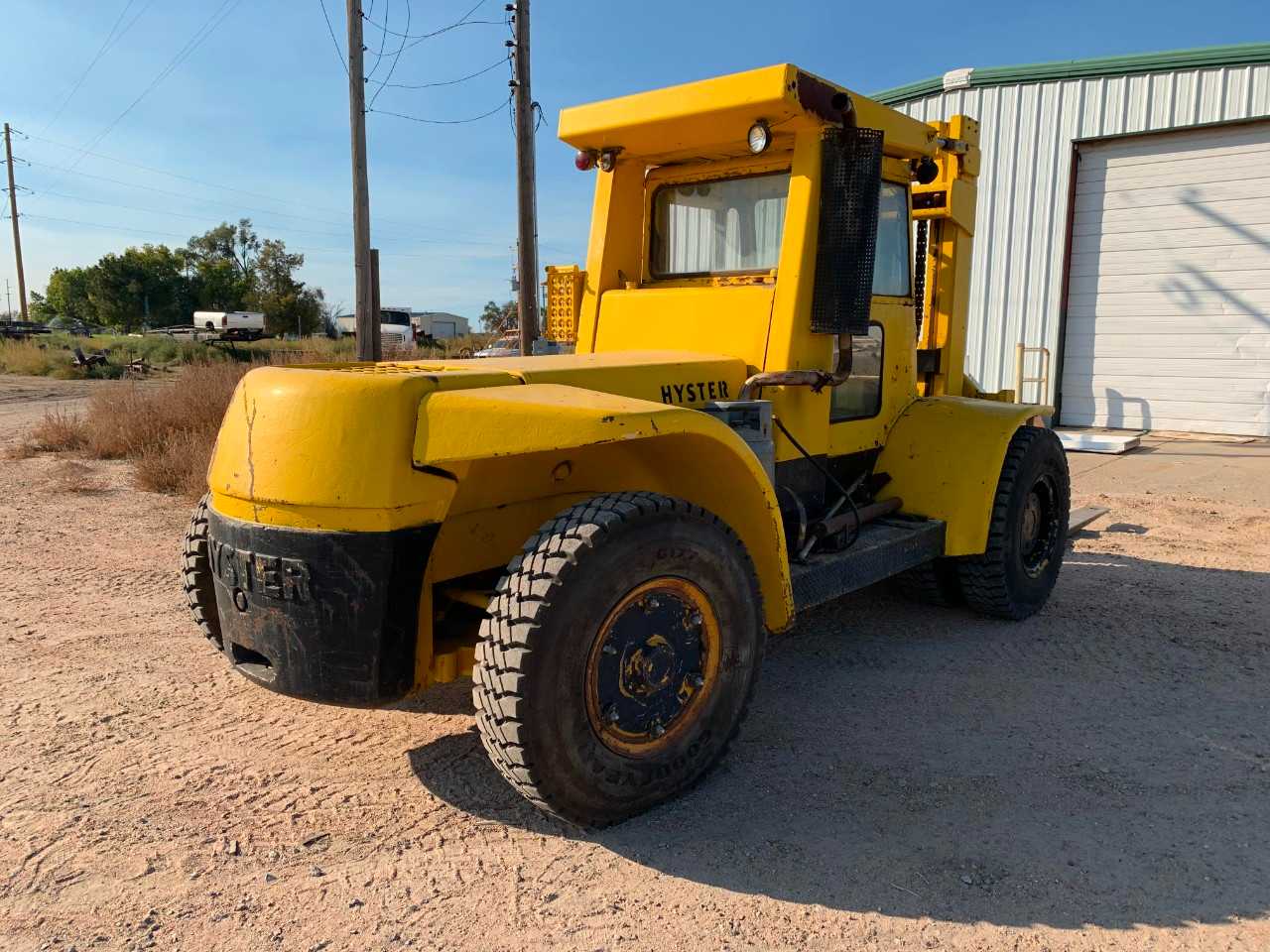Hyster 30,000 LBS New Tires Runs - FORKLIFTS