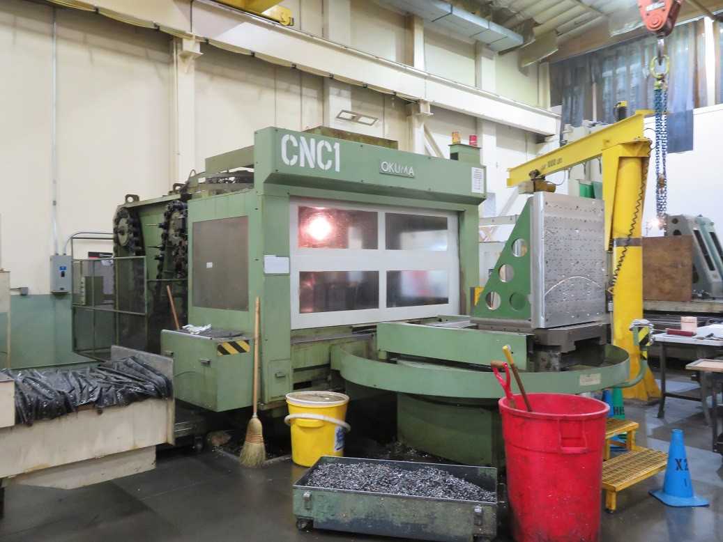 Okuma model MC 80 H CNC Horizontal machining center - MACHINE TOOLING
