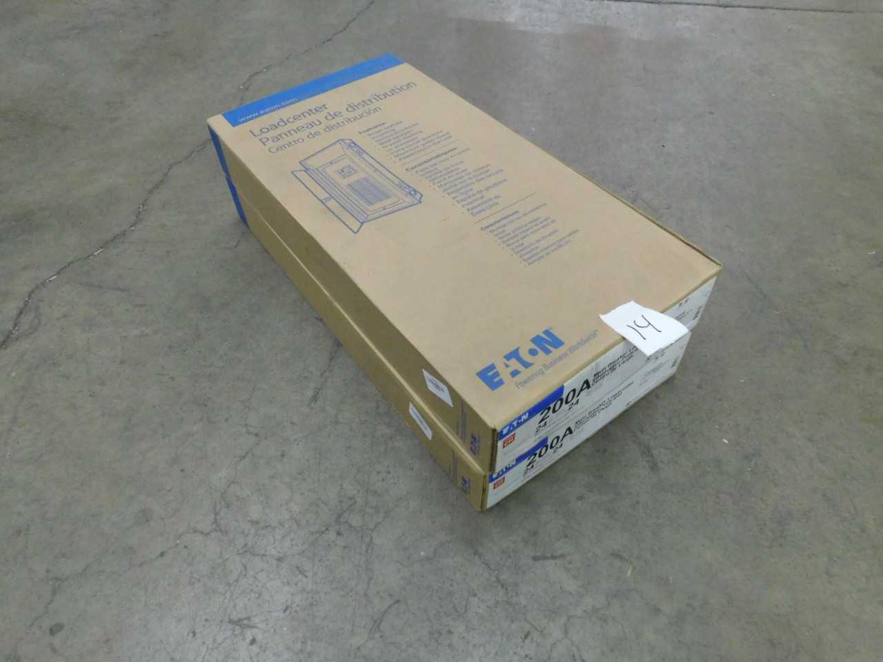 Lot of 2 Loadcenters - ELECTRIC POWER TOOLS