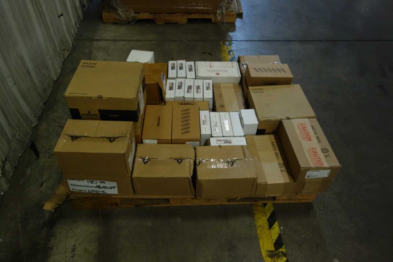 PALLET OF MISCELLANEOUS INDUSTRIAL SURPLUS - PLANT & FACILITY